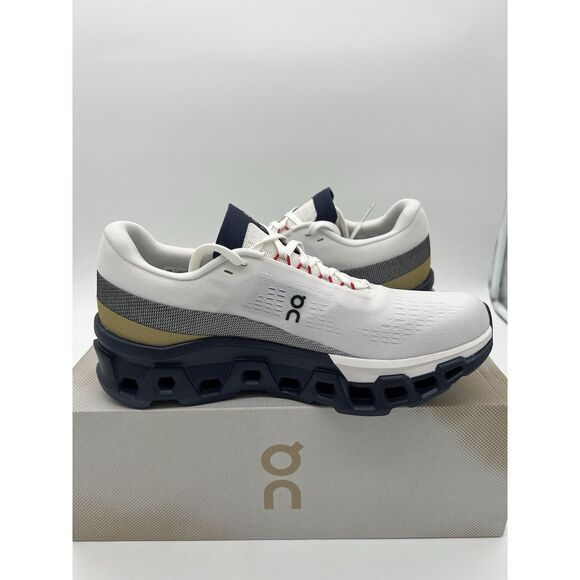 On Cloud Cloudmonster 2 Women’s Size 10 White Midnight 3WE30580148 Running - Picture 8 of 11